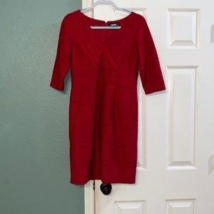 Red Jessica Howard dress size 12P